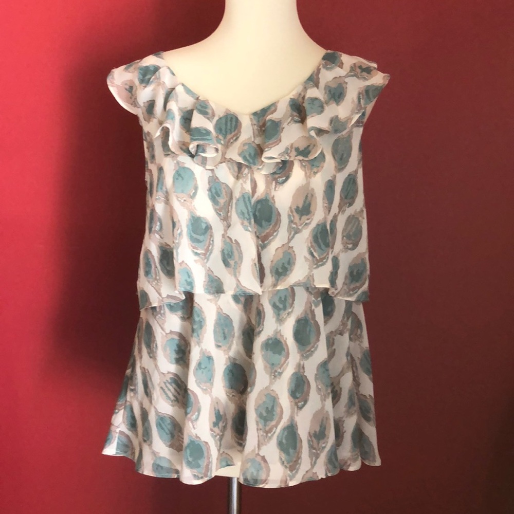 Mossimo size small flirty blouse new with tags